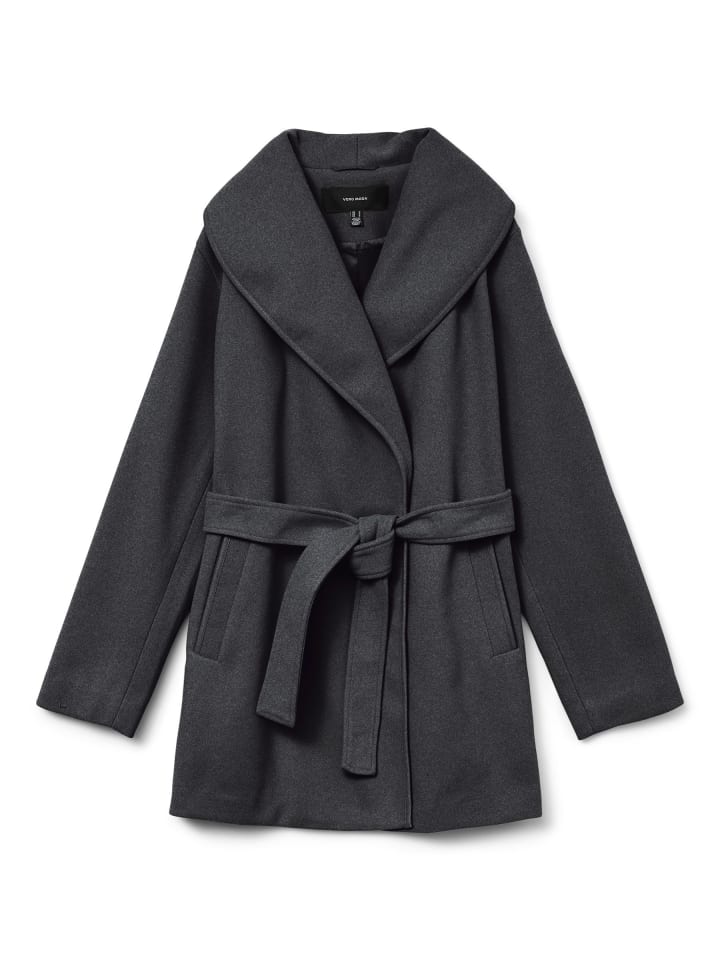 Пальто цвета темно-серый меланж Vero Moda
Пальто цвета темно-серый меланж Vero Moda