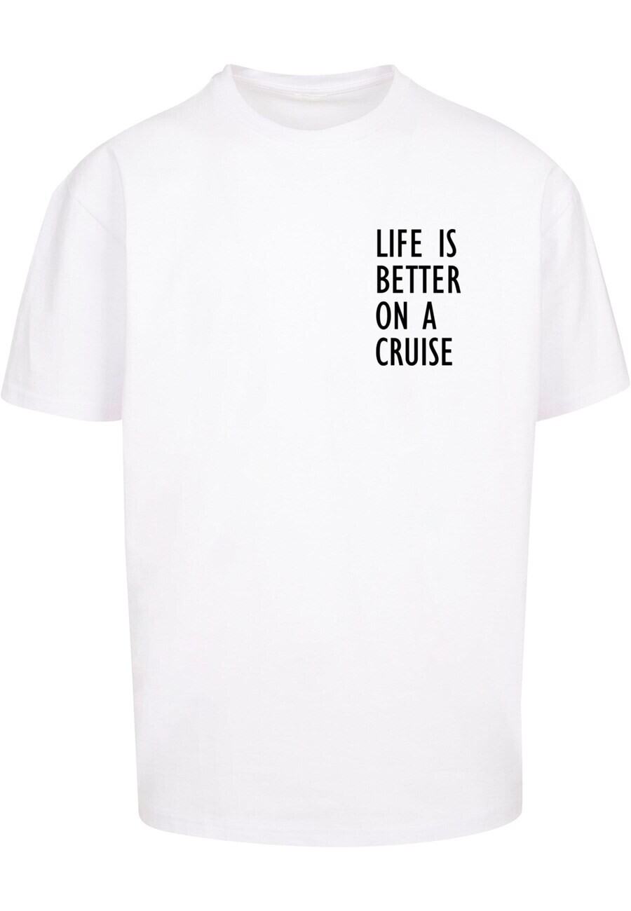 Футболка Merchcode LIFE IS BETTER, белый
Футболка Merchcode LIFE IS BETTER, белый