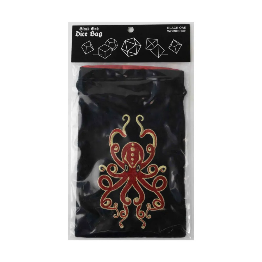 Сумка для игральных костей Kraken (красная), Dice Bags (Black Oak)
Сумка для игральных костей Kraken (красная), Dice Bags (Black Oak)