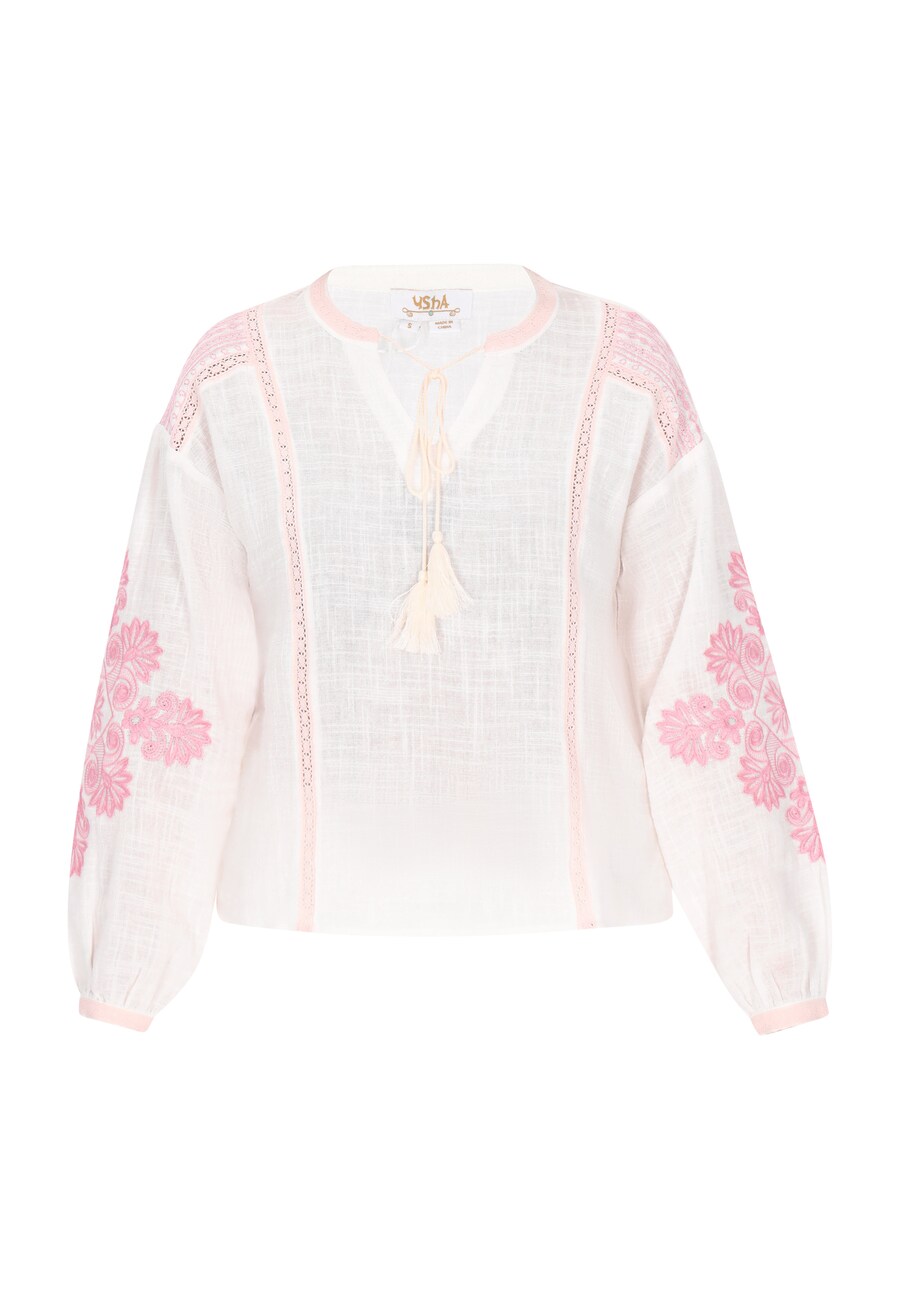 Блуза usha FESTIVAL Spring Summer, белый
Блуза usha FESTIVAL Spring Summer, белый