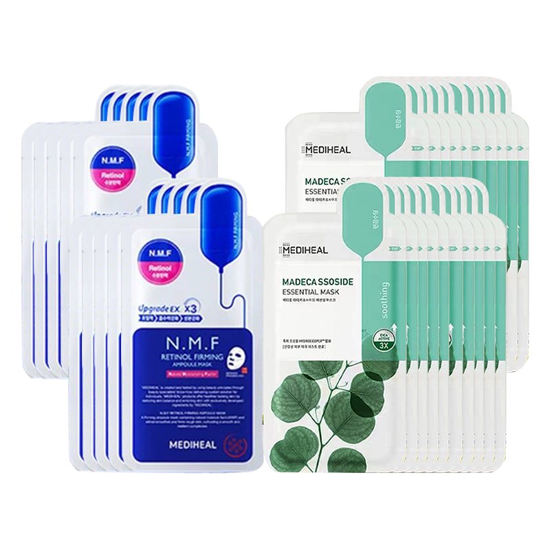 Маска для лица Unisex MEDIHEAL, New Hydrating Tightening Reservoir Facial Mask 10 Pcs+Centella Soothing Facial Mask 20 Pcs
Маска для лица Unisex MEDIHEAL, New Hydrating Tightening Reservoir Facial Mask 10 Pcs+Centella Soothing Facial Mask 20 Pcs