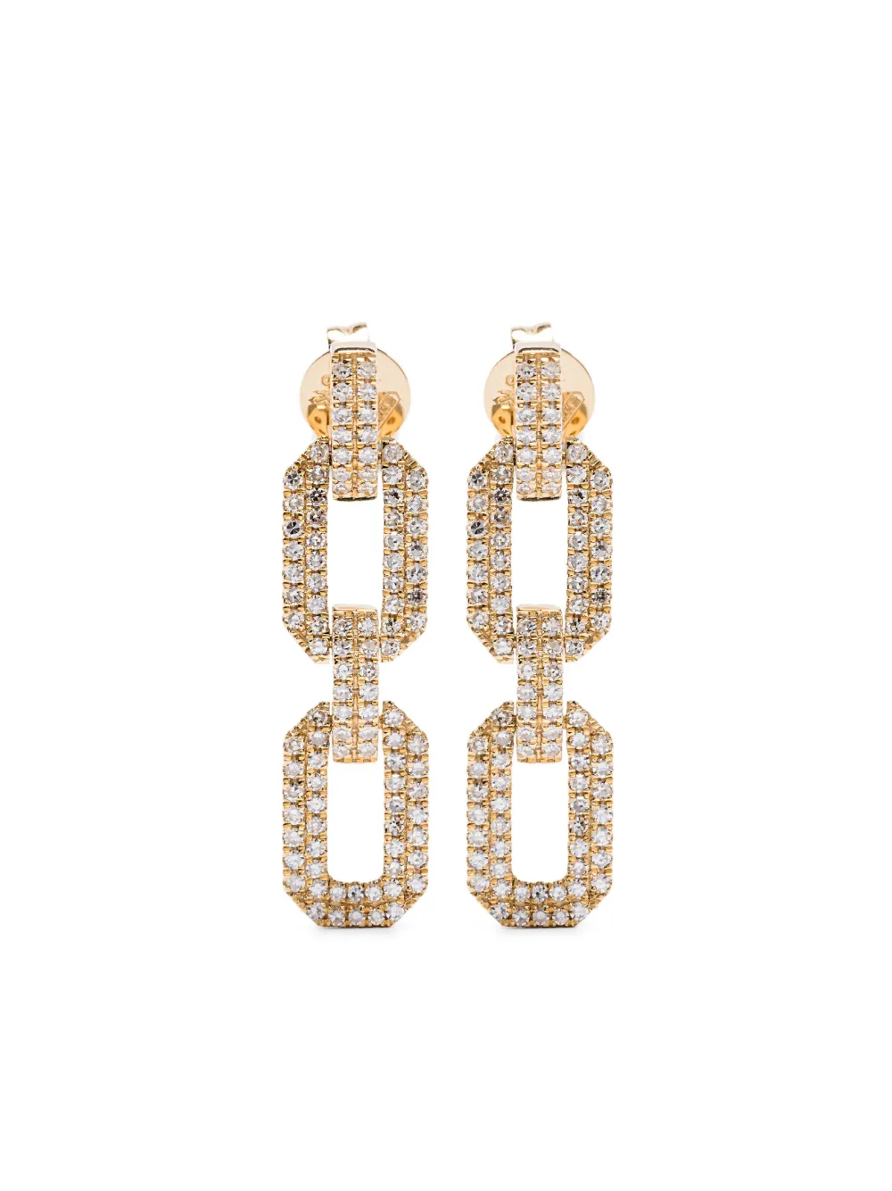 Серьги Flat Geo из желтого золота с бриллиантами SHAY, золотой
Серьги Flat Geo из желтого золота с бриллиантами SHAY, золотой