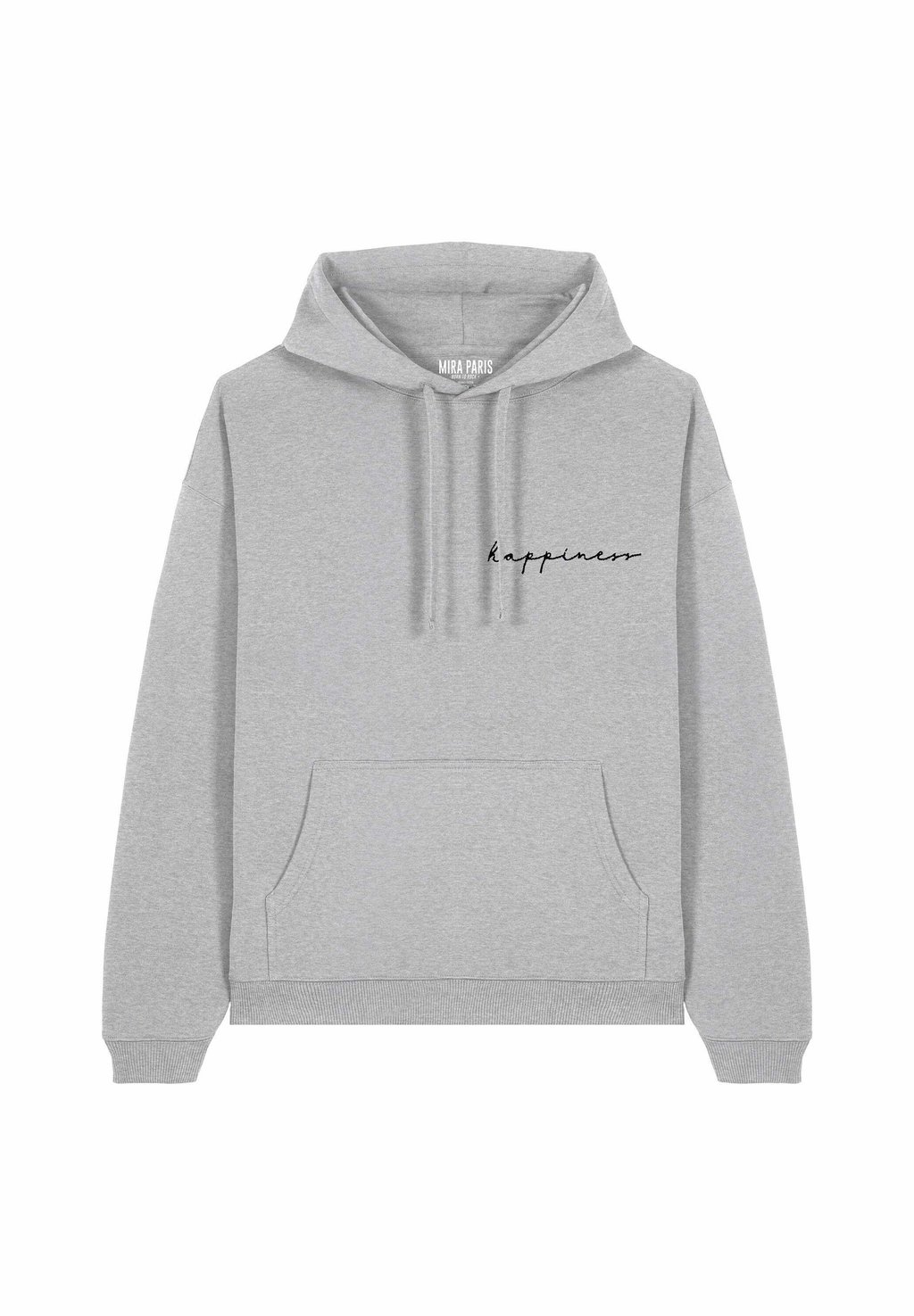 Толстовка HAPPINESS EMBROIDERY UNISEX - Hoodie Mira Paris, пятнистый серый
Толстовка HAPPINESS EMBROIDERY UNISEX - Hoodie Mira Paris, пятнистый серый