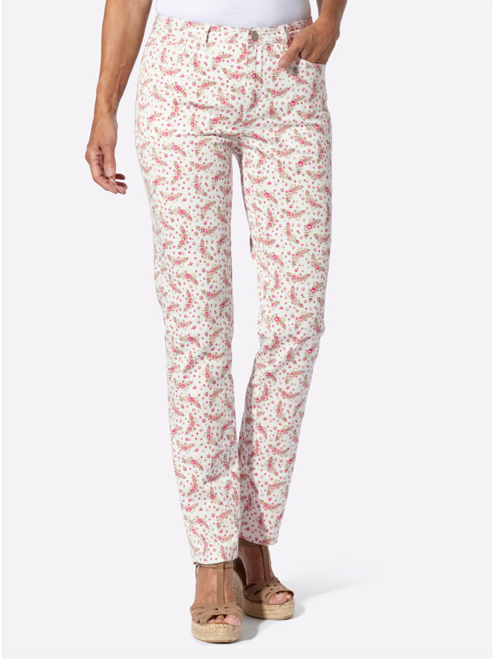 Джинсы с принтом экрю и палисандра Sieh an!
Джинсы с принтом экрю и палисандра Sieh an!