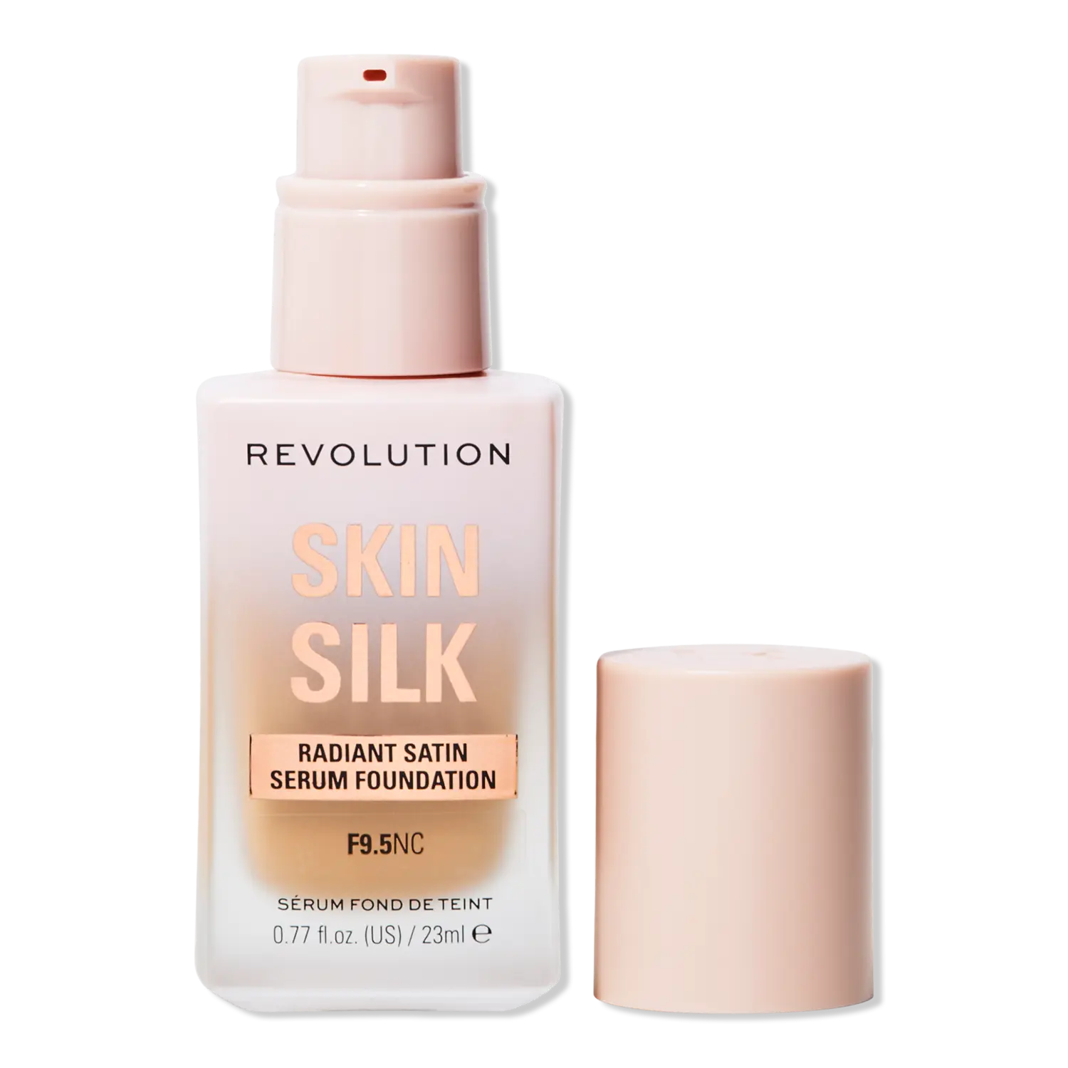 Тональный крем-сыворотка Skin Silk Revolution Beauty, F9.5NC (Medium skin tone, neutral-cool beige undertone)
Тональный крем-сыворотка Skin Silk Revolution Beauty, F9.5NC (Medium skin tone, neutral-cool beige undertone)
