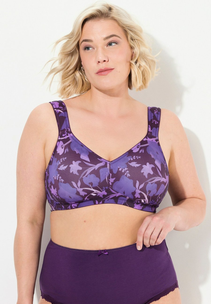 Бюстгальтер Ulla Popken Triangle bra, Aubergine/Purple
Бюстгальтер Ulla Popken Triangle bra, Aubergine/Purple