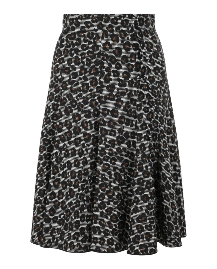 Юбка А-силуэта с комбинированным принтом Versace, мультиколор
Юбка А-силуэта с комбинированным принтом Versace, мультиколор
