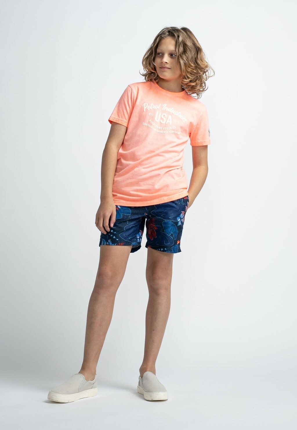 Футболка с принтом Petrol Industries, цвет fiery coral
Футболка с принтом Petrol Industries, цвет fiery coral