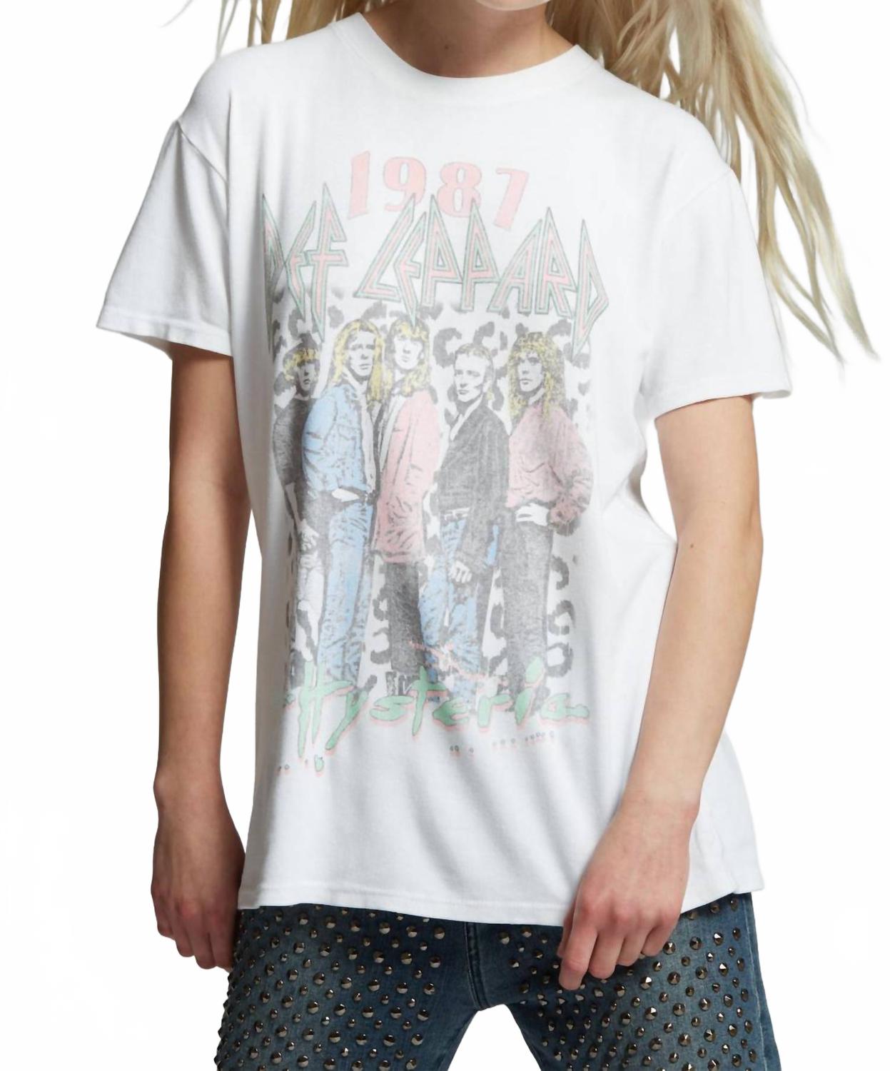 Футболка Def Leppard Hysteria 1987 белая Recycled Karma
Футболка Def Leppard Hysteria 1987 белая Recycled Karma