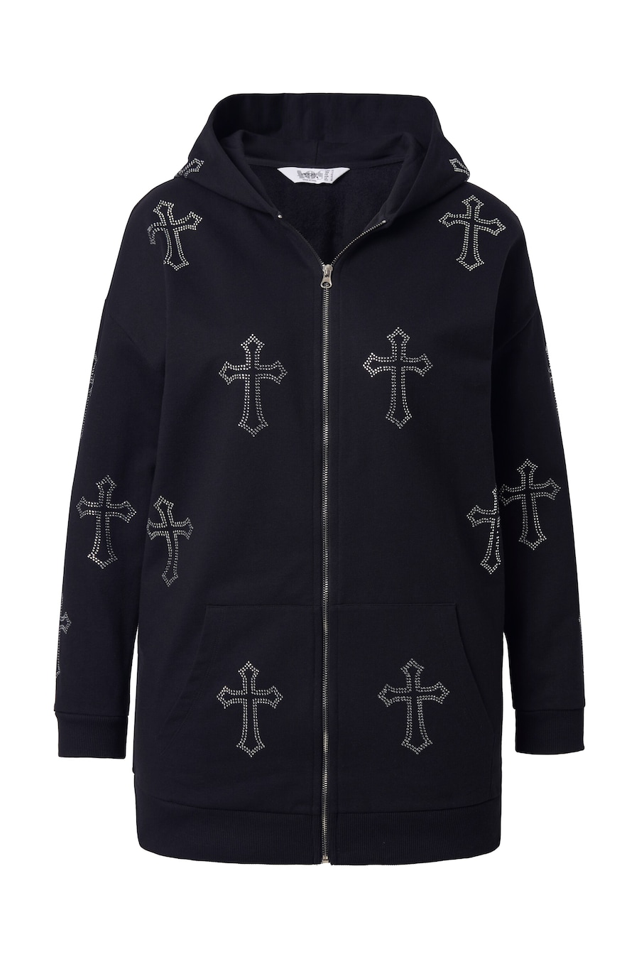 Толстовка с капюшоном на молнии Angel of Style, черный
Толстовка с капюшоном на молнии Angel of Style, черный