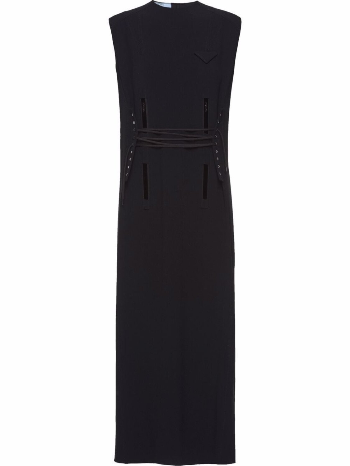 Prada платье со шнуровкой, черный
Prada платье со шнуровкой, черный