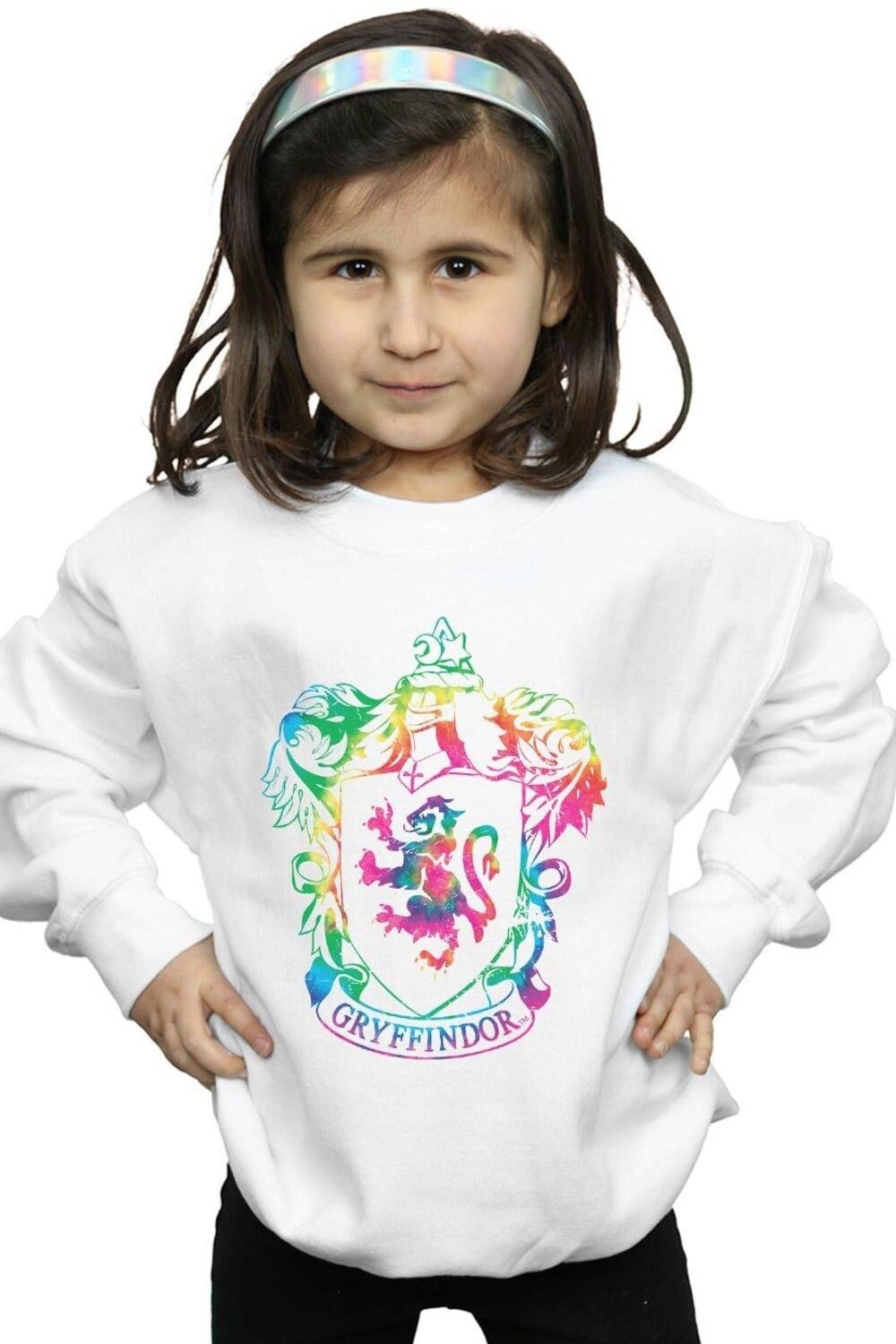 Толстовка с принтом тай-дай и гербом Гриффиндора Harry Potter, белый
Толстовка с принтом тай-дай и гербом Гриффиндора Harry Potter, белый
