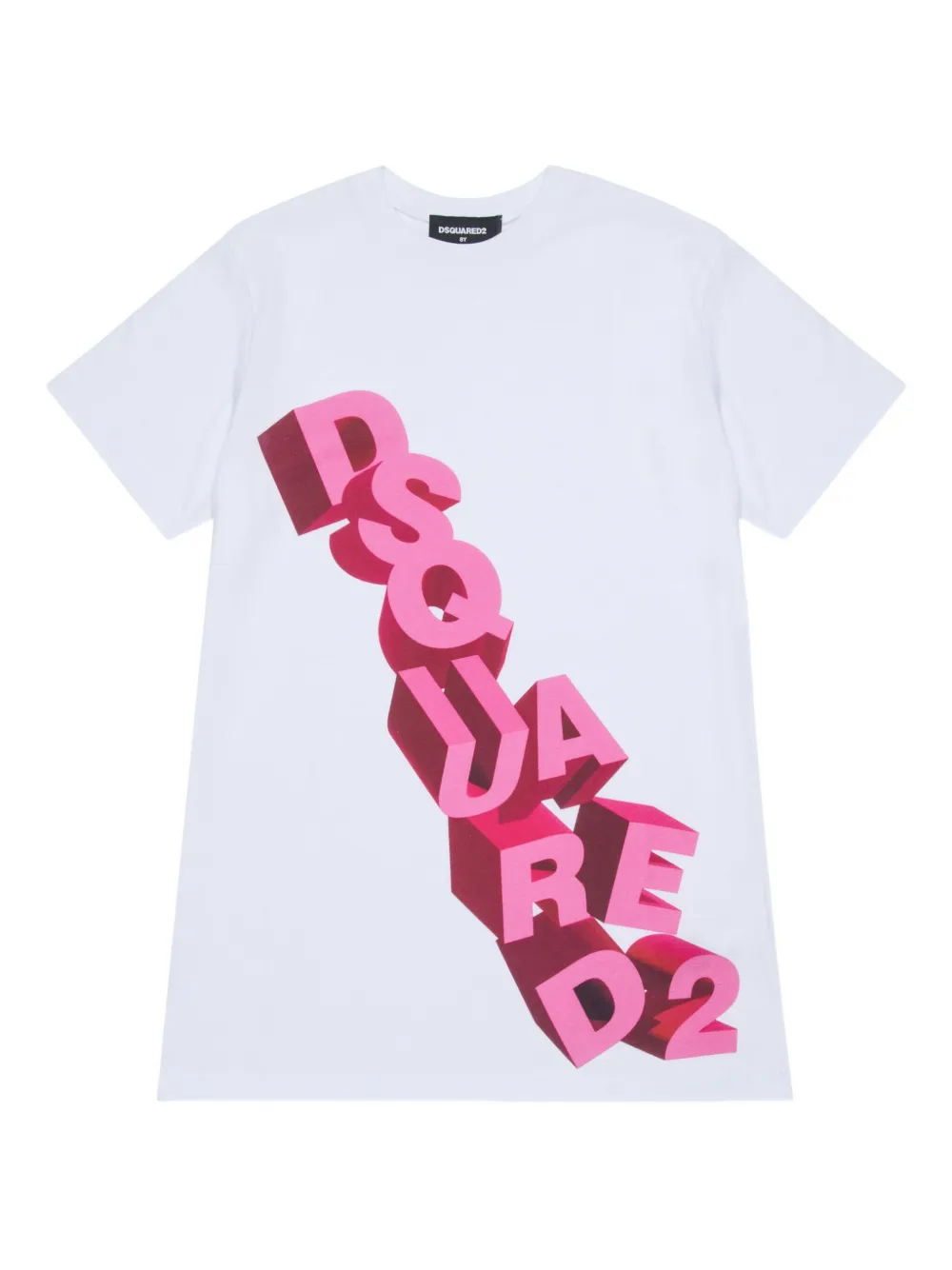 Платье с графичным принтом Dsquared2 Kids, белый
Платье с графичным принтом Dsquared2 Kids, белый