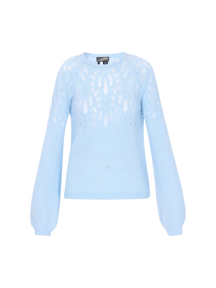 DreiMaster Женский свитер светло-голубого цвета
DreiMaster Женский свитер светло-голубого цвета