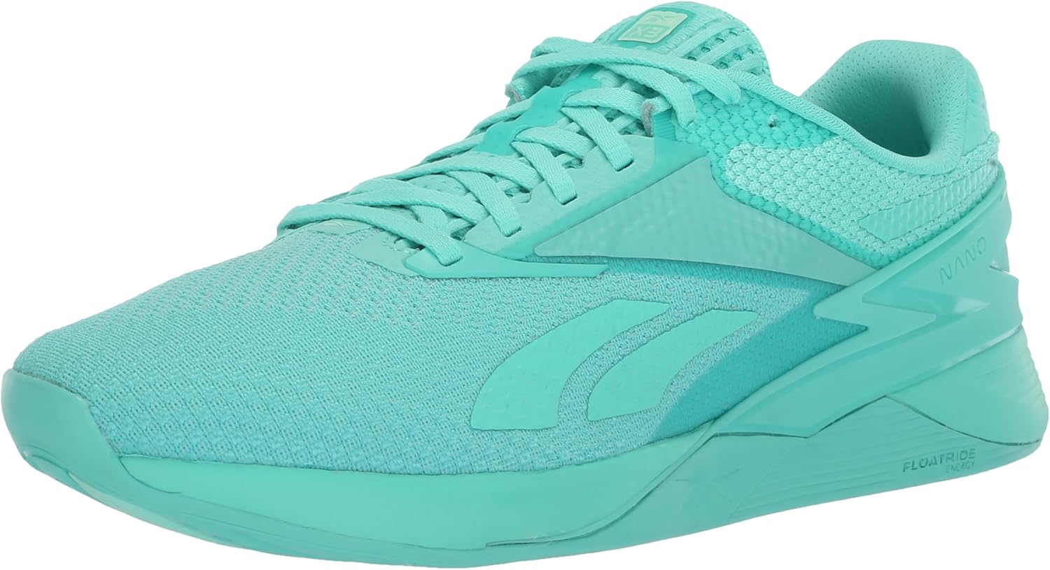 Кроссовки Reebok Nano X3 для взрослых унисекс, Cyber Mint/Hint Mint
Кроссовки Reebok Nano X3 для взрослых унисекс, Cyber Mint/Hint Mint