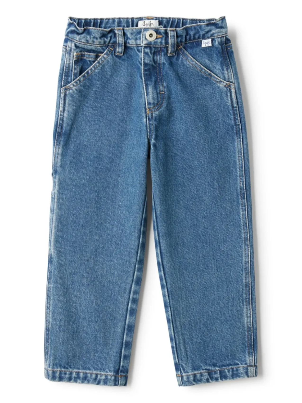 Джинсы с эластичным поясом Il Gufo, синий
Джинсы с эластичным поясом Il Gufo, синий