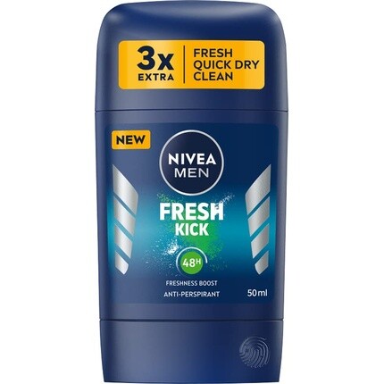 Стик-антиперспирант Fresh Kick 50 мл, Nivea
Стик-антиперспирант Fresh Kick 50 мл, Nivea