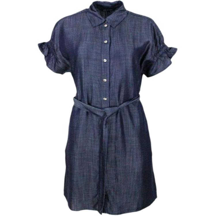 ARMANI EXCHANGE Женское платье с коротким рукавом AE Blue
ARMANI EXCHANGE Женское платье с коротким рукавом AE Blue