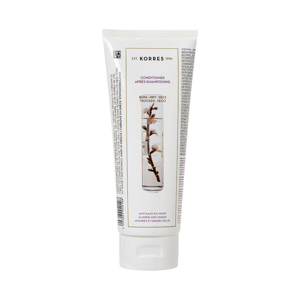 Кондиционер с экстрактом миндаля и льняным маслом для сухих волос, 200 мл Korres 
Кондиционер с экстрактом миндаля и льняным маслом для сухих волос, 200 мл Korres