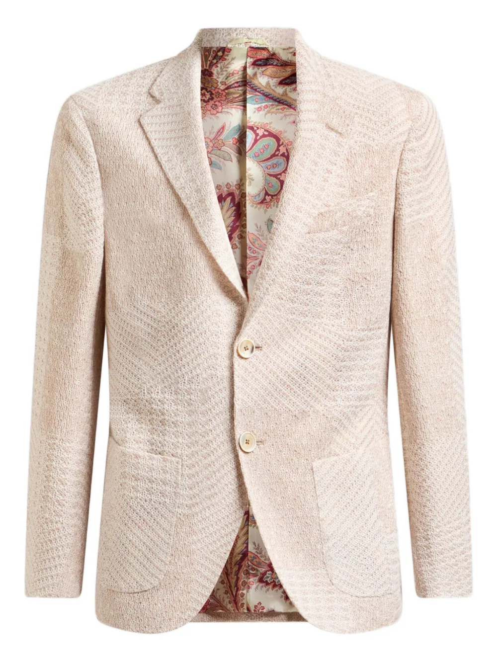 Блейзер с узором «елочка» ETRO, нейтральный
Блейзер с узором «елочка» ETRO, нейтральный