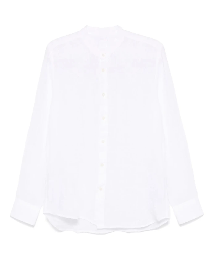 Белая льняная рубашка приталенного кроя 120% Lino, белый
Белая льняная рубашка приталенного кроя 120% Lino, белый