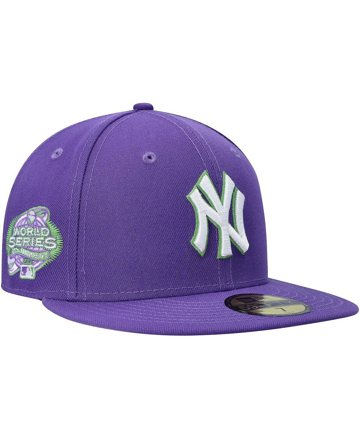 Мужская фиолетовая приталенная кепка New York Yankees Lime 59FIFTY New Era
Мужская фиолетовая приталенная кепка New York Yankees Lime 59FIFTY New Era