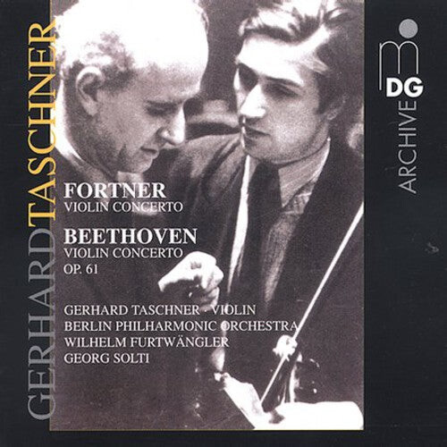 CD диск Beethoven / Fortner / Taschner / Solti / Berlin Ph: Violin Concertos
CD диск Beethoven / Fortner / Taschner / Solti / Berlin Ph: Violin Concertos