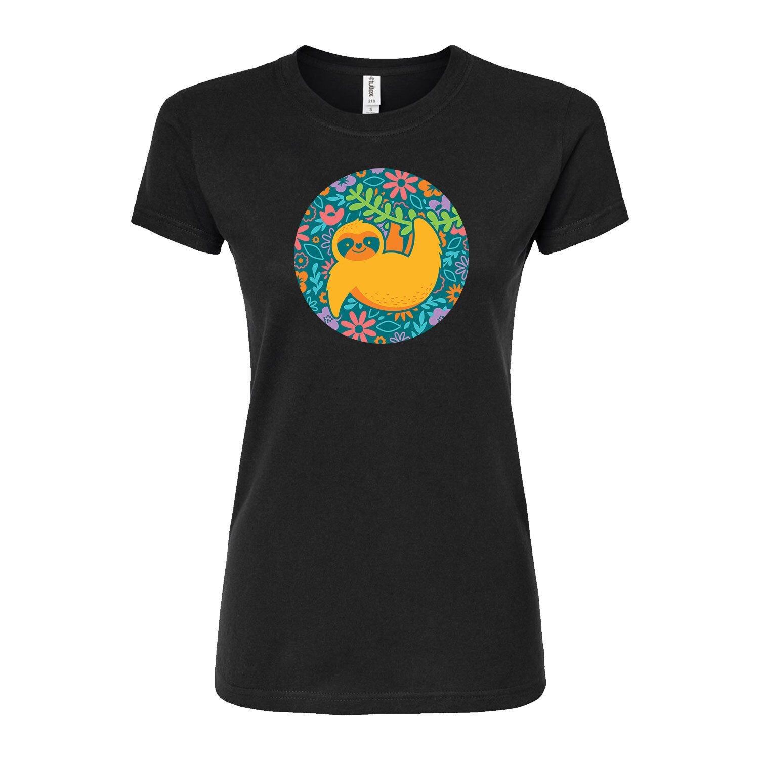 Детская футболка в стиле бохо с ярким рисунком ленивца Licensed Character, черный
Детская футболка в стиле бохо с ярким рисунком ленивца Licensed Character, черный