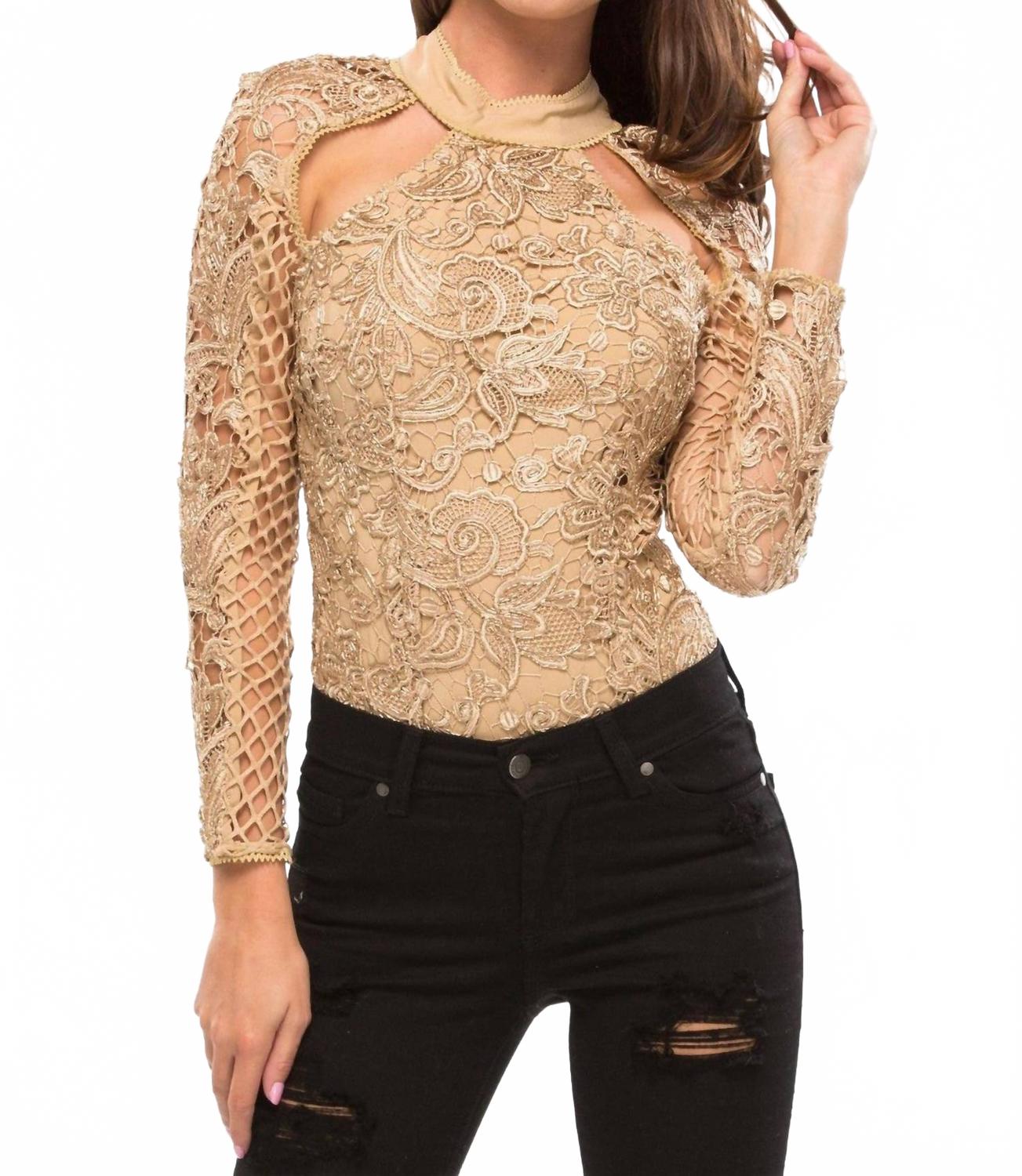 Боди Best Intentions золотистого цвета ASILIO, золотой
Боди Best Intentions золотистого цвета ASILIO, золотой