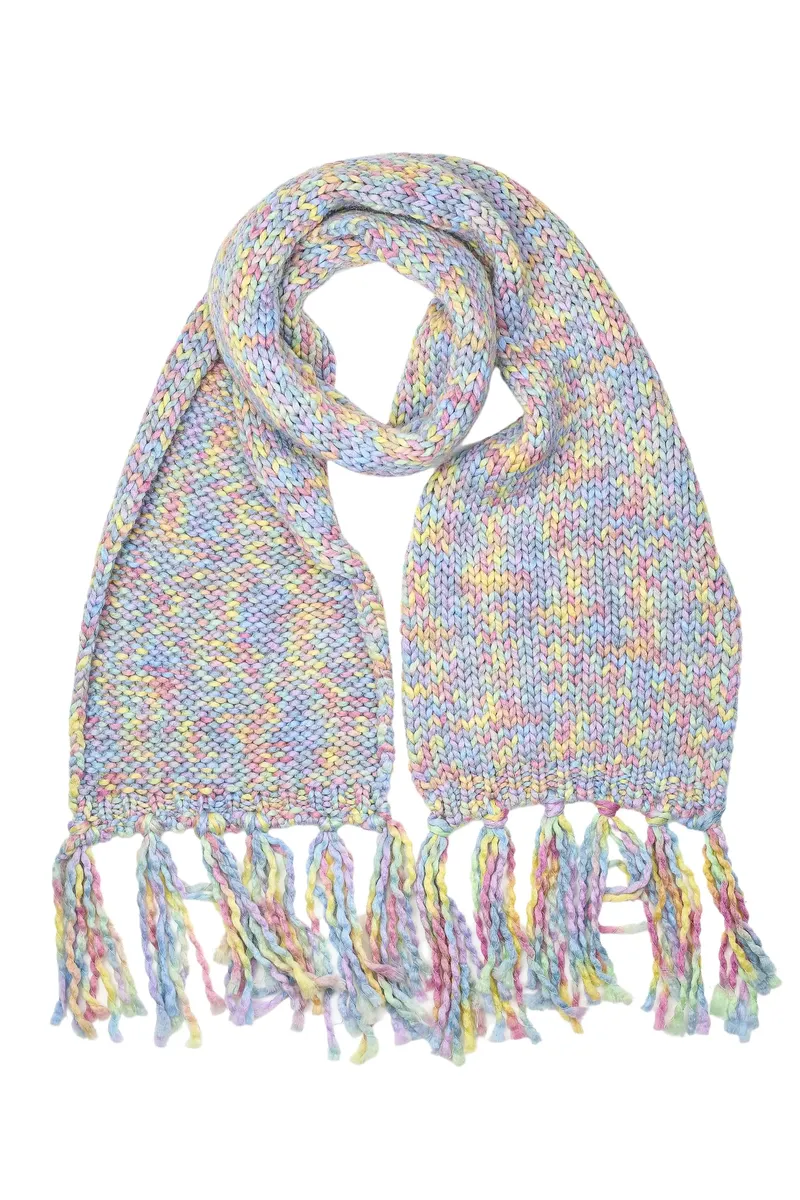 COLLEZIONE ALESSANDRO модный шарф "Laura" с длинной бахромой, цвет Pastell 
COLLEZIONE ALESSANDRO модный шарф "Laura" с длинной бахромой, цвет Pastell