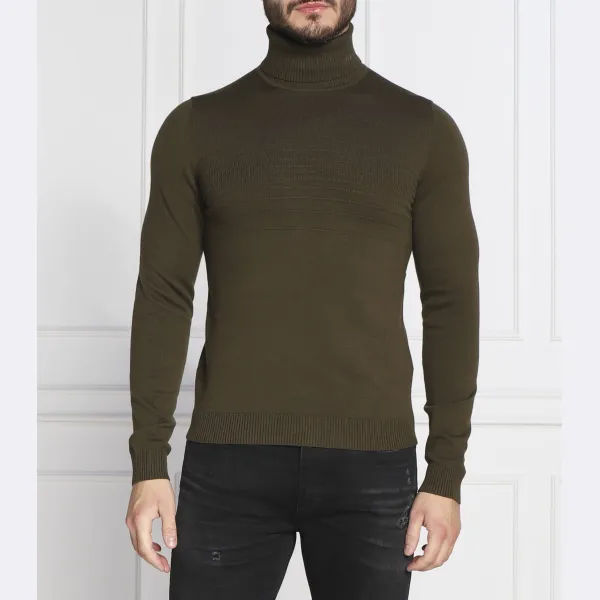 Водолазка узкого кроя Siso с добавлением шерсти Hugo, хаки
Водолазка узкого кроя Siso с добавлением шерсти Hugo, хаки