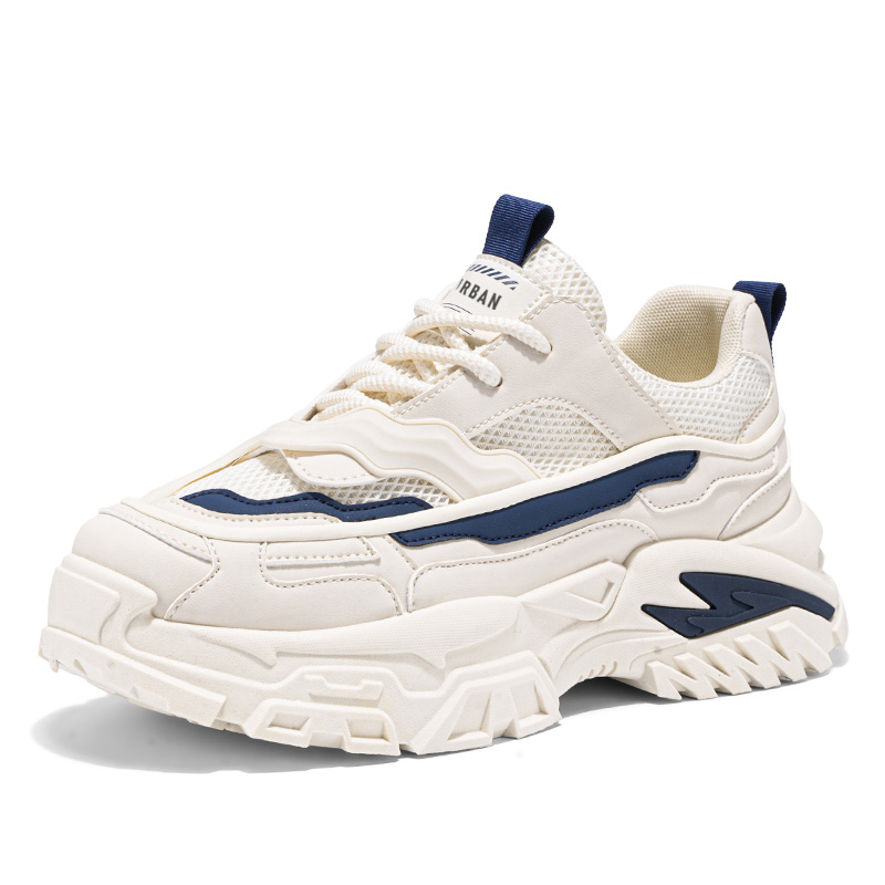 URBAN AUTHENTIC Высокие устойчивые к истиранию дышащие нескользящие низкие массивные кроссовки мужские бежево-голубые, цвет Beige Blue
URBAN AUTHENTIC Высокие устойчивые к истиранию дышащие нескользящие низкие массивные кроссовки мужские бежево-голубые, цвет Beige Blue