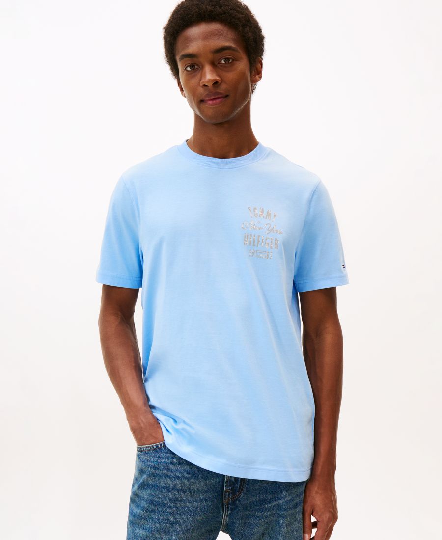 Мужская футболка с графическим принтом "Нью-Йорк" Tommy Hilfiger, Vessel Blue
Мужская футболка с графическим принтом "Нью-Йорк" Tommy Hilfiger, Vessel Blue