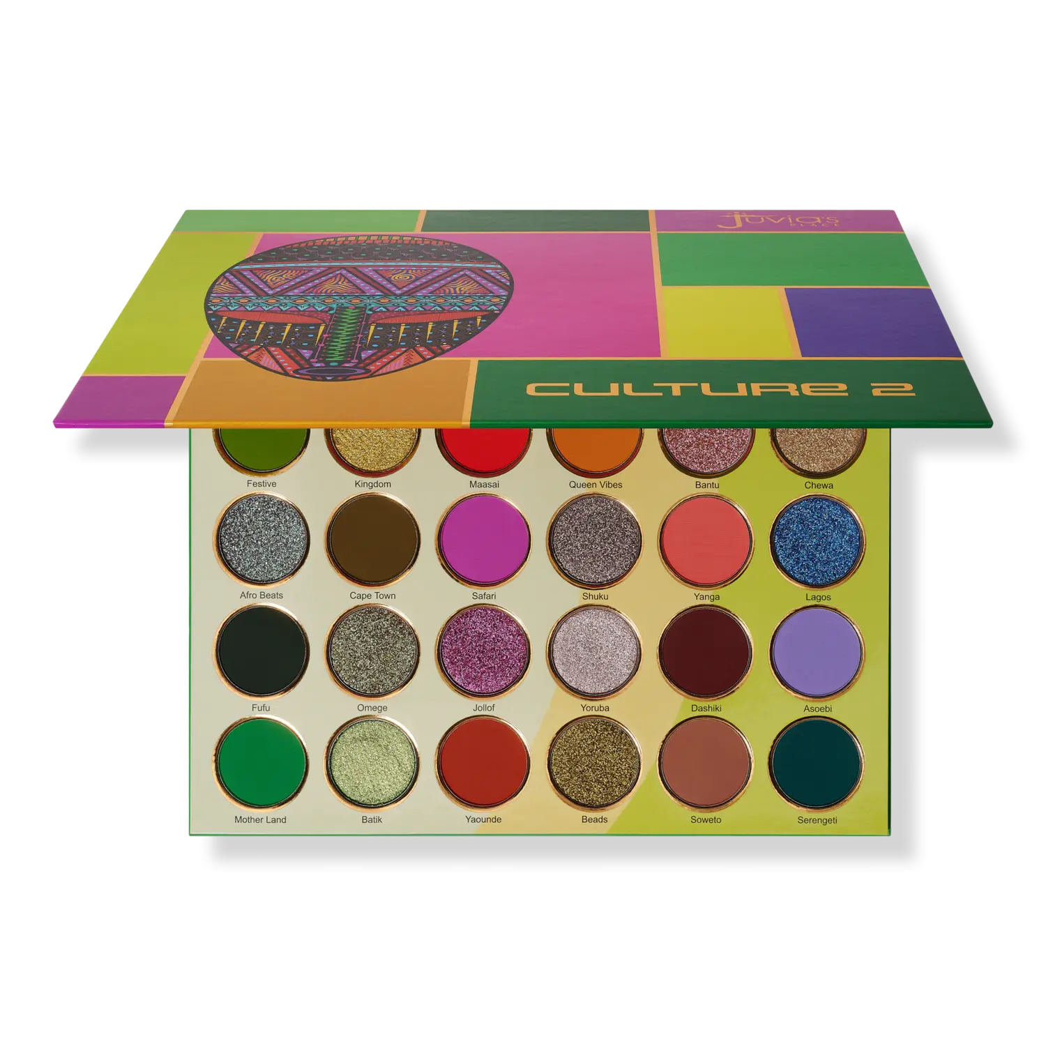 Палитра теней Culture 2 Palette Juvia's Place
Палитра теней Culture 2 Palette Juvia's Place