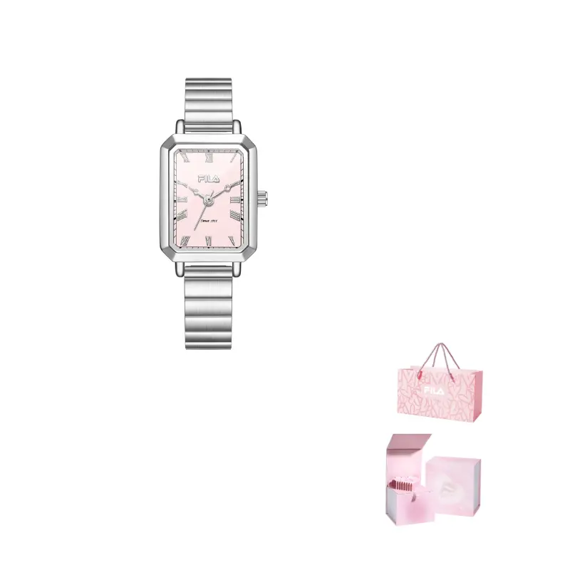FILA Часы Mint Mambo Green Sugar Cube Collection Macaron с кварцевым механизмом, розовый циферблат, женские
FILA Часы Mint Mambo Green Sugar Cube Collection Macaron с кварцевым механизмом, розовый циферблат, женские