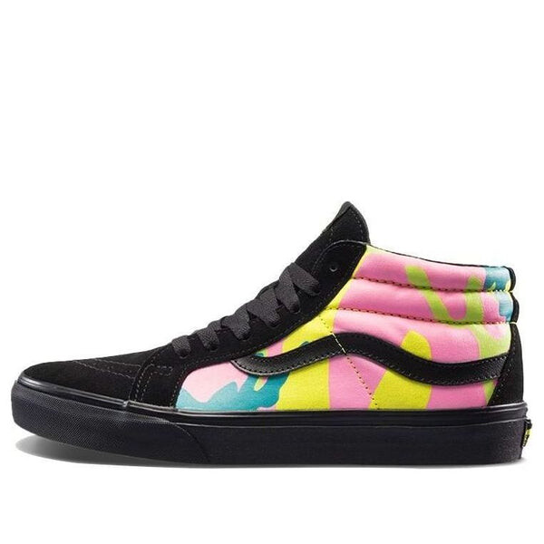 Кроссовки sk8-mid reissue 'neon camo' Vans, черный
Кроссовки sk8-mid reissue 'neon camo' Vans, черный