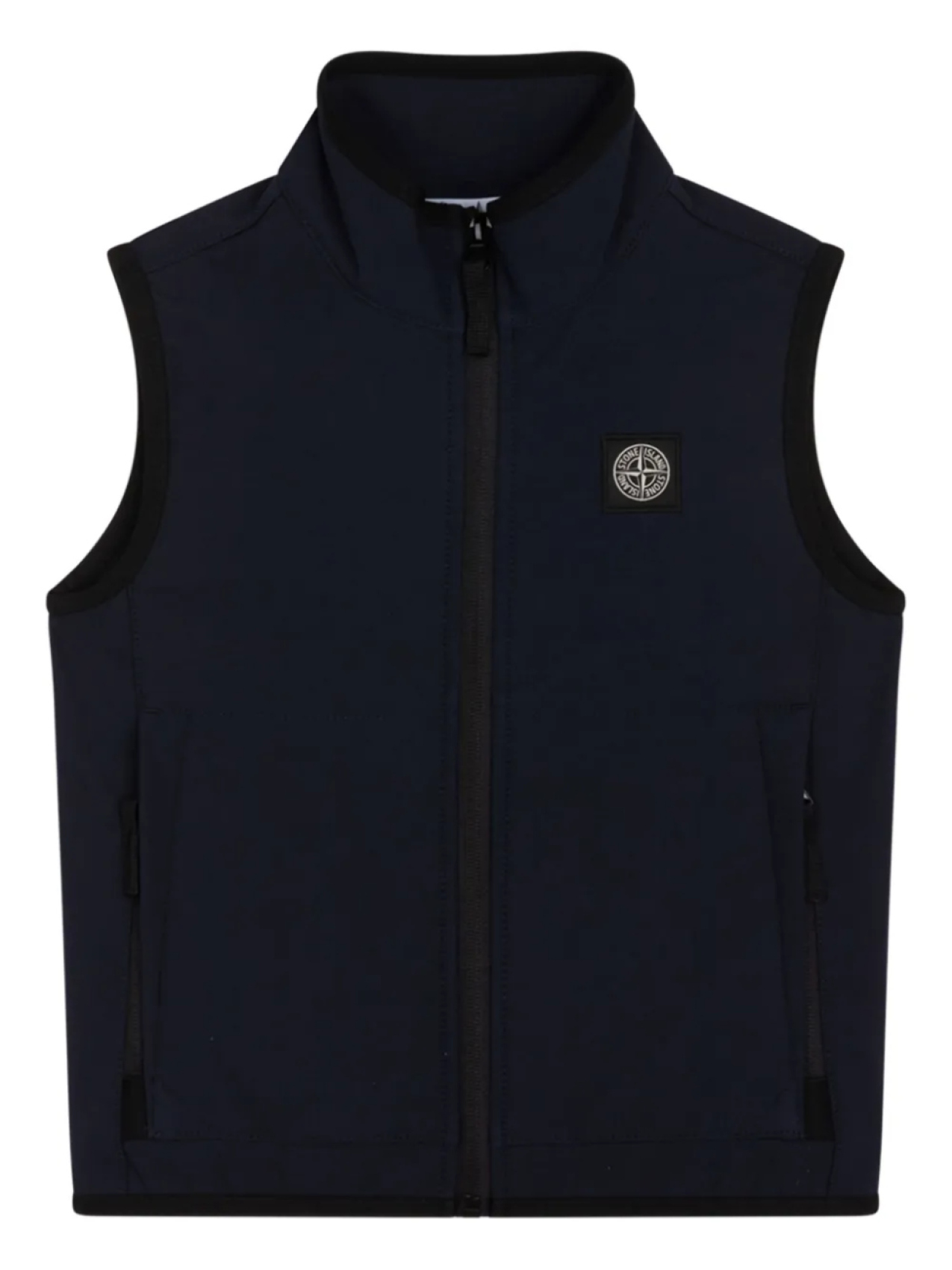 Жилет на молнии Stone Island Junior, черный
Жилет на молнии Stone Island Junior, черный