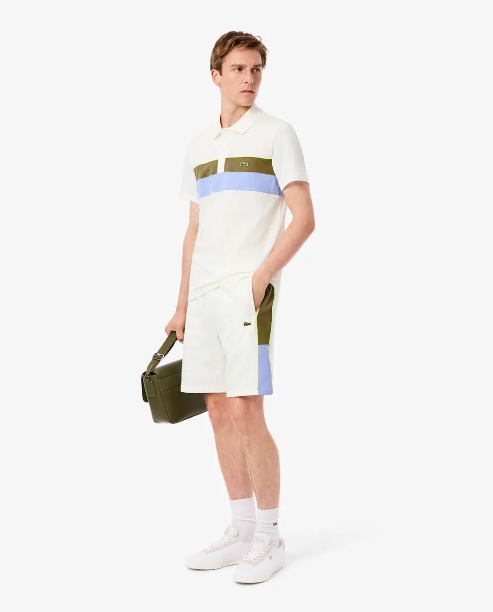 Мужские шорты из флиса в стиле color block черного цвета Lacoste
Мужские шорты из флиса в стиле color block черного цвета Lacoste