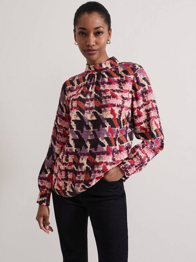 Блузка Lyla Dogtooth из сатина Phase Eight, Multi
Блузка Lyla Dogtooth из сатина Phase Eight, Multi