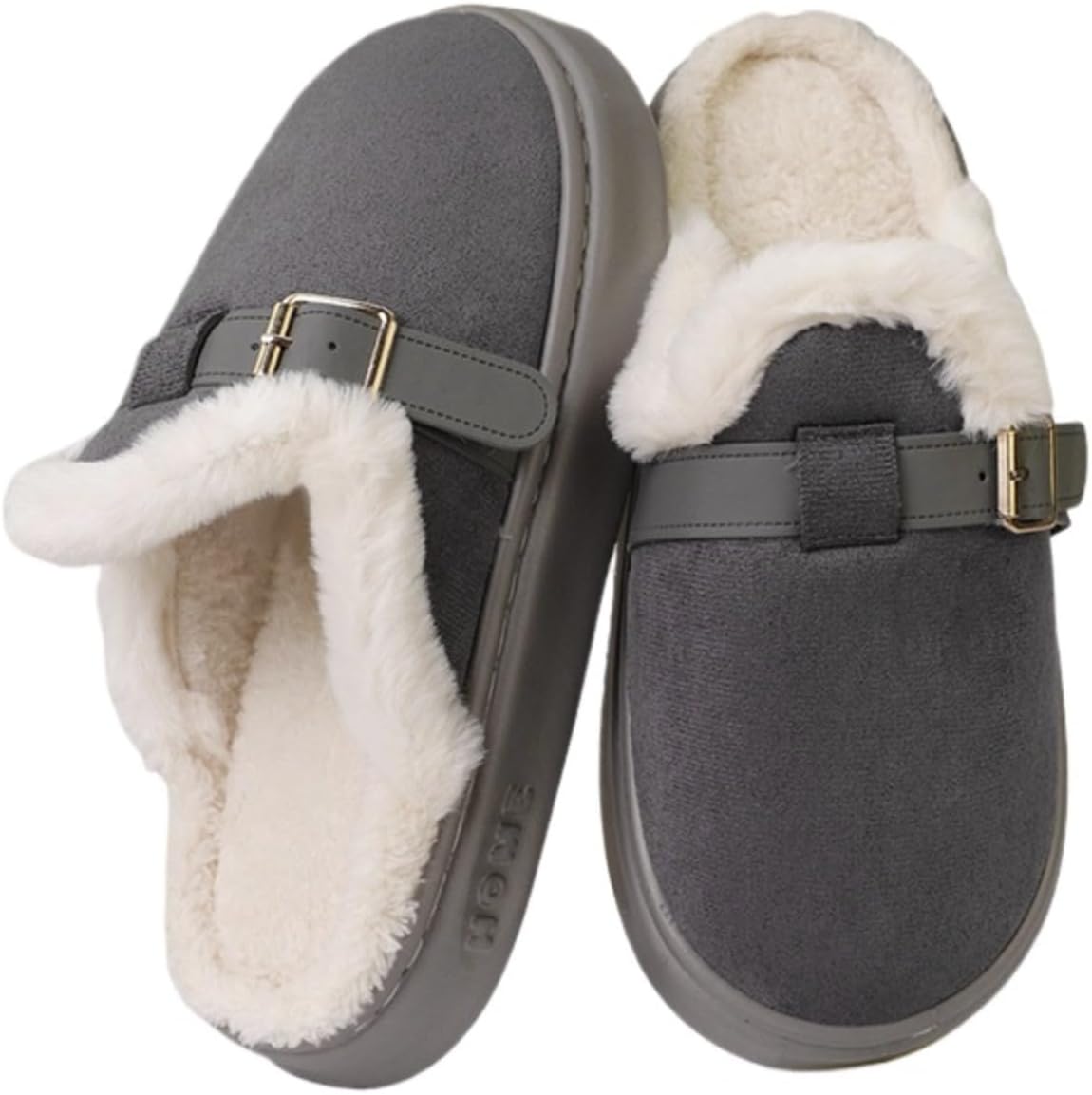 Женские мюли с мехом на платформе, теплые тапочки с искусственным мехом для женщин и мужчин, нескользящие домашние и тапочки для зимы, дома, отдыха, общежития Azttoztto, серый
Женские мюли с мехом на платформе, теплые тапочки с искусственным мехом для женщин и мужчин, нескользящие домашние и тапочки для зимы, дома, отдыха, общежития Azttoztto, серый