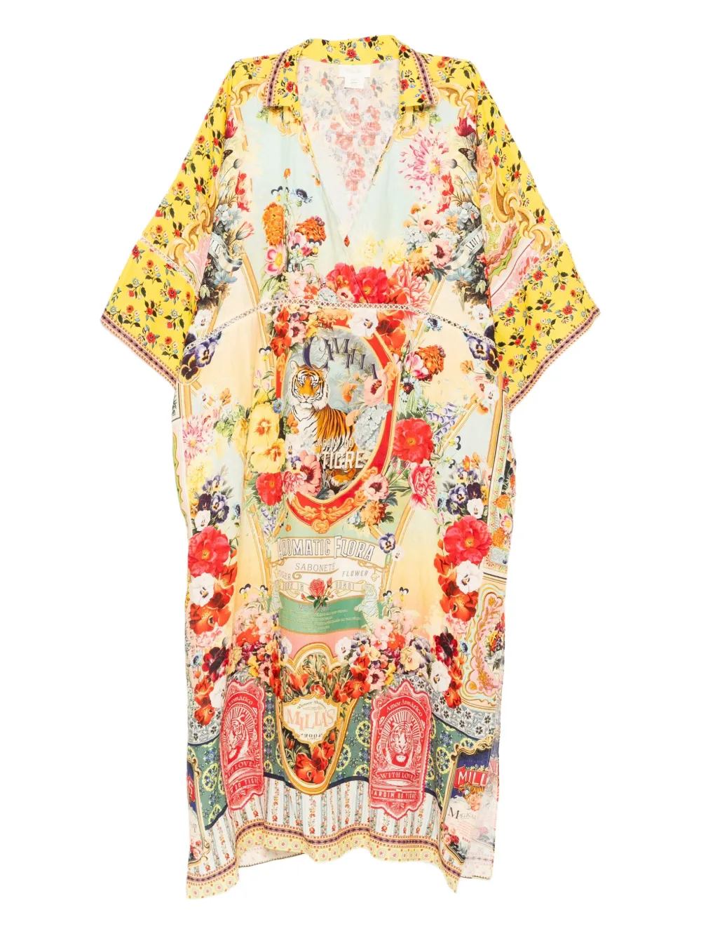 Льняной кафтан Camilla, желтый
Льняной кафтан Camilla, желтый