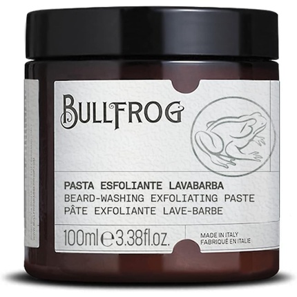 Отшелушивающая паста для мытья бороды 100 мл Bullfrog
Отшелушивающая паста для мытья бороды 100 мл Bullfrog