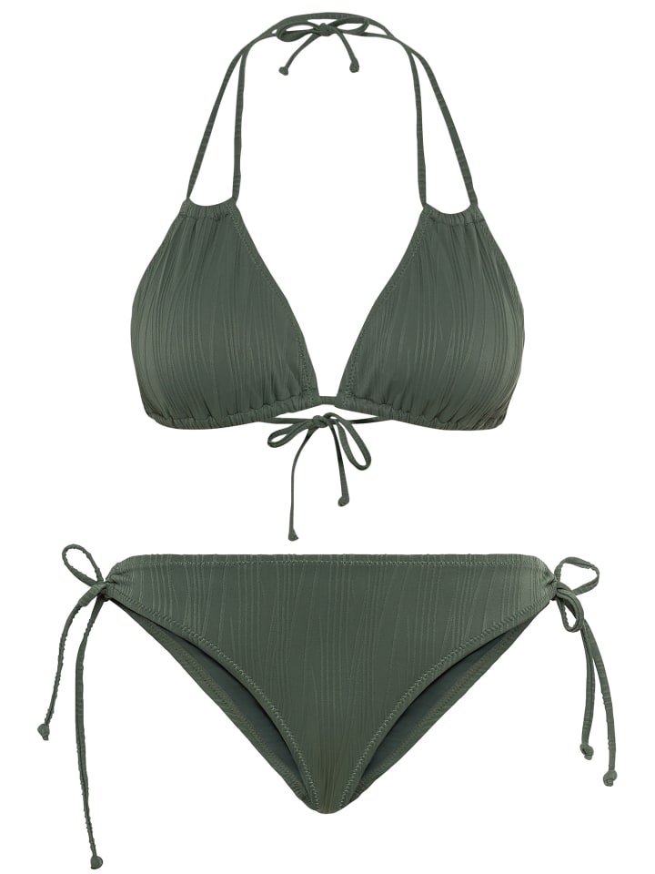 Комплект бикини LSCN BY LASCANA, оливковый
Комплект бикини LSCN BY LASCANA, оливковый