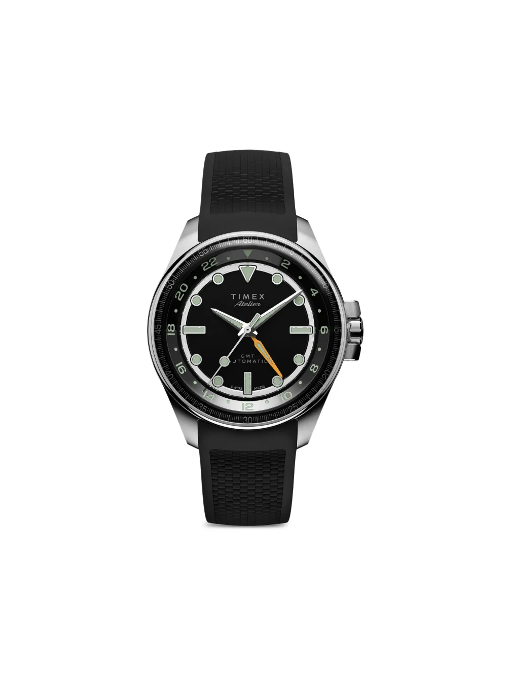 Наручные часы Atelier GMT24 M1a 40 мм Timex, черный
Наручные часы Atelier GMT24 M1a 40 мм Timex, черный