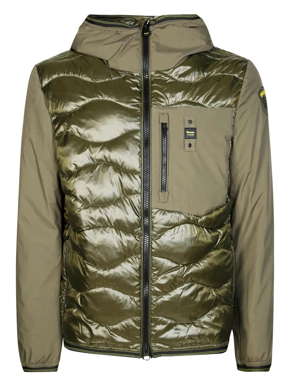 Стеганая куртка с капюшоном Albert Blauer, зеленый
Стеганая куртка с капюшоном Albert Blauer, зеленый