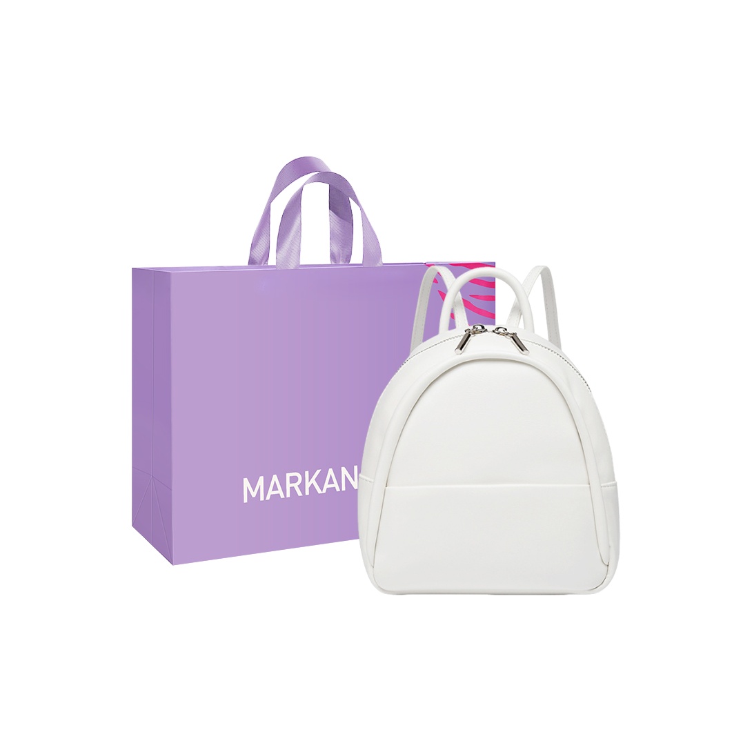 MARKANGARO Средний рюкзак унисекс коричневый, Ecru
MARKANGARO Средний рюкзак унисекс коричневый, Ecru