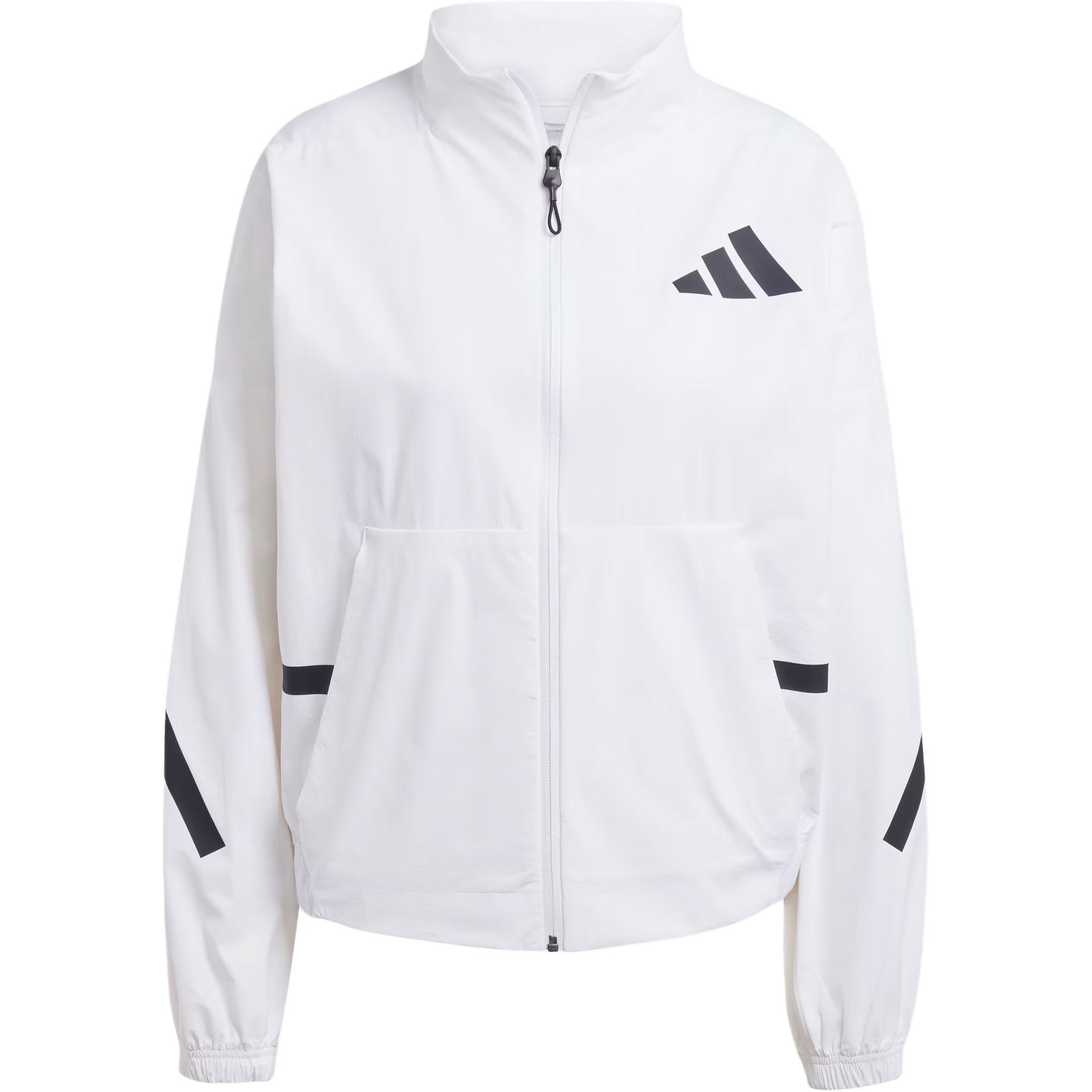 Adidas Куртка-топ с молнией, White 
Adidas Куртка-топ с молнией, White