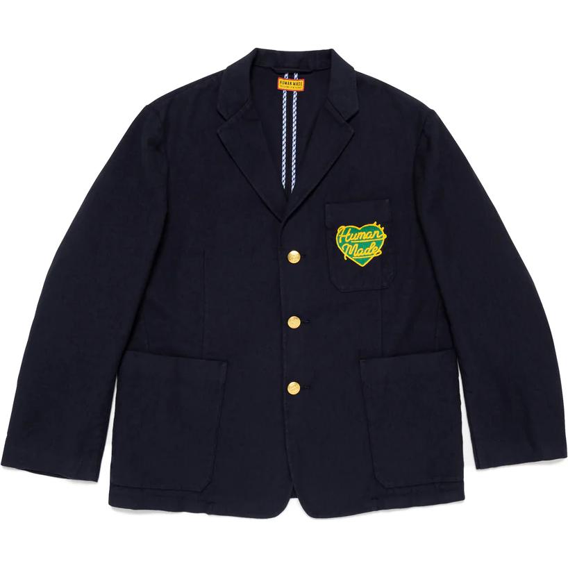 HUMAN MADE Пиджак с вышитым логотипом, Marine Blue
HUMAN MADE Пиджак с вышитым логотипом, Marine Blue