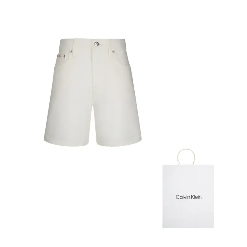 Джинсовые шорты женские Calvin Klein, белый
Джинсовые шорты женские Calvin Klein, белый