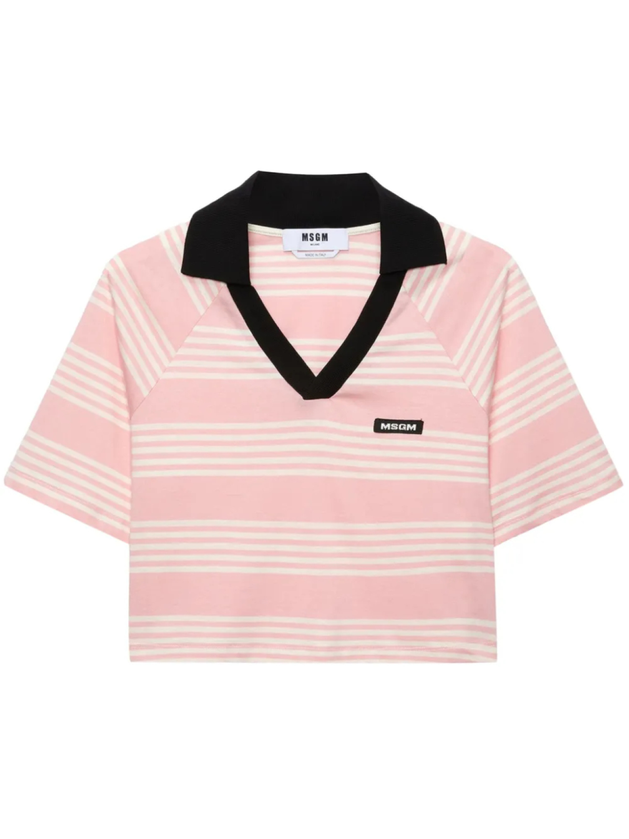 MSGM рубашка поло в полоску, розовый
MSGM рубашка поло в полоску, розовый